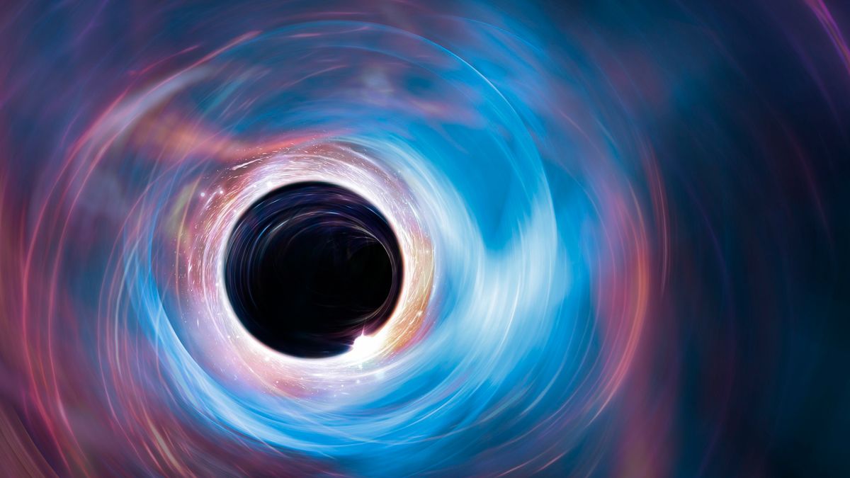 A black hole is so compact that nothing can escape its gravitational pull, not even light.